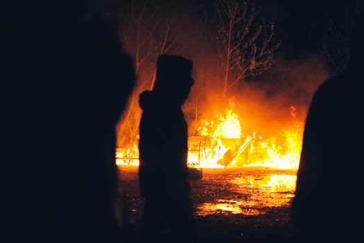 wildfires rage in gironde how 40 c heat